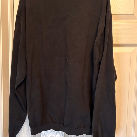 Tommy Bahama 🎉host pick 🎉Black Vneck Sweater size XXL - Picture 5 of 5